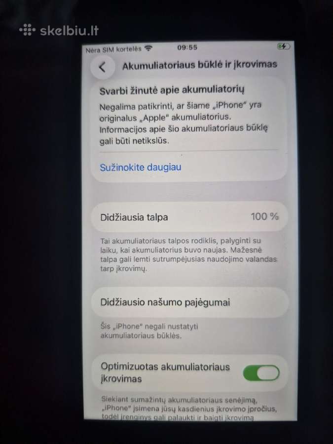 iPhone Se 2020 – 64 GB, labai geros būklės - nuotraukos Nr. 3