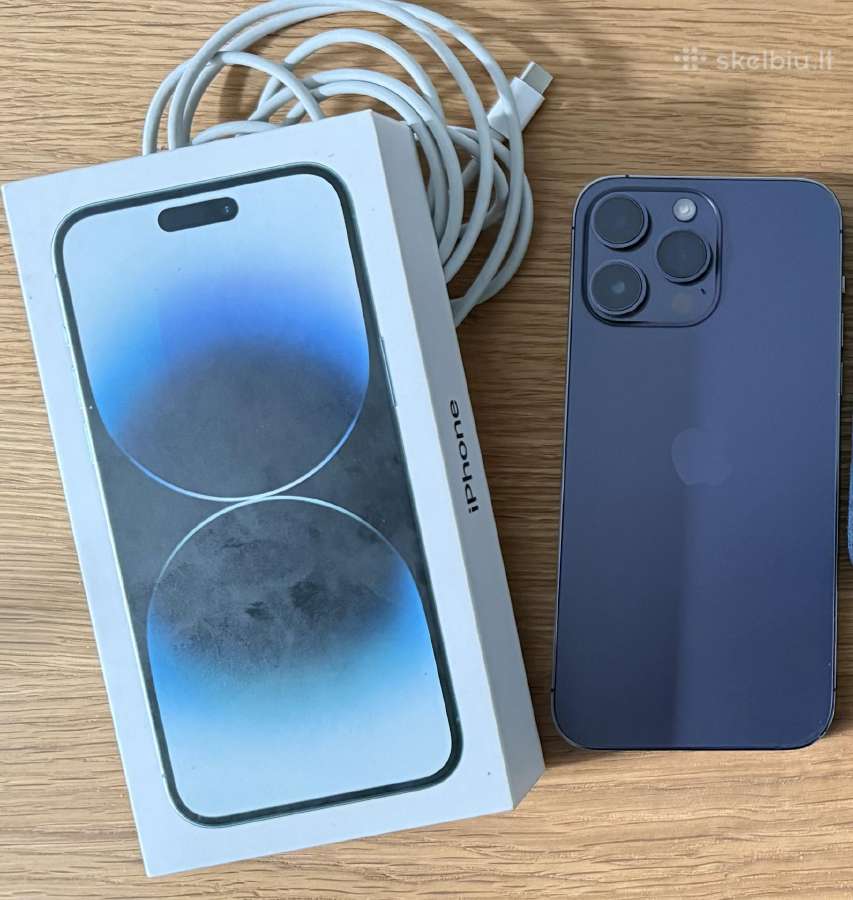 iPhone 14 pro max 128gb 86% - nuotraukos Nr. 2