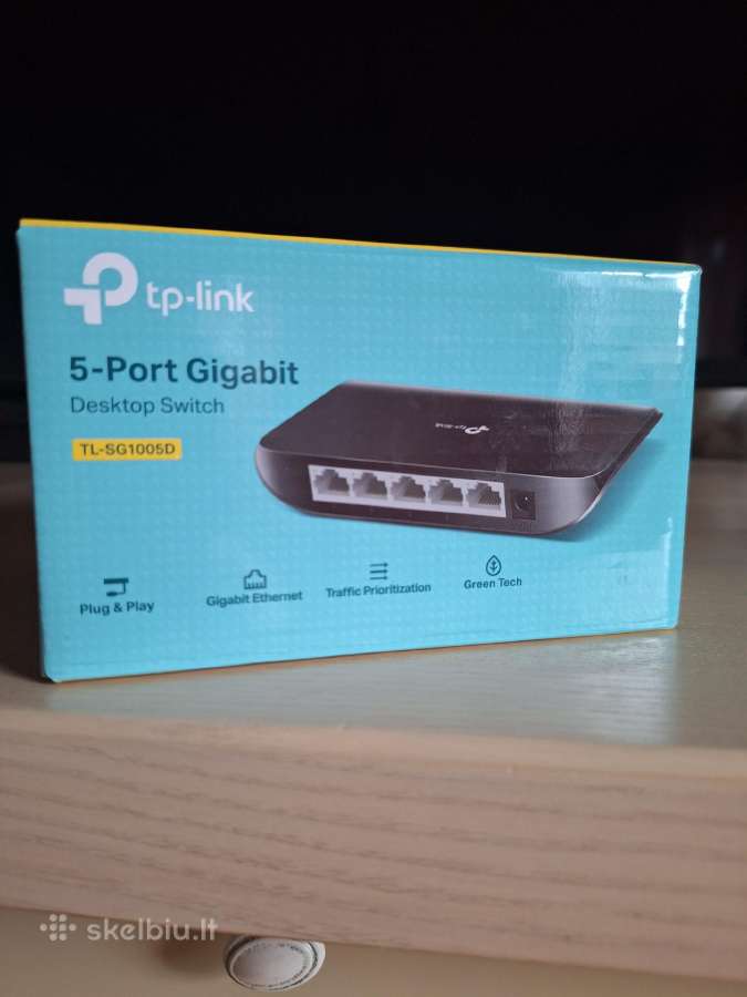 Maršrutizatorius Tp-link Tl-sg1005d Ver:9.0 - nuotraukos Nr. 5