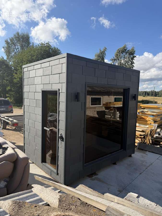 Karkasine sauna, pirtis, moduliniai, mobili, medin - nuotraukos Nr. 10