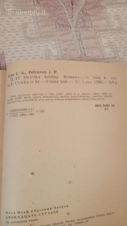 Dvylika kėdžių , Aukso veršis 2 knygos - nuotraukos Nr. 9
