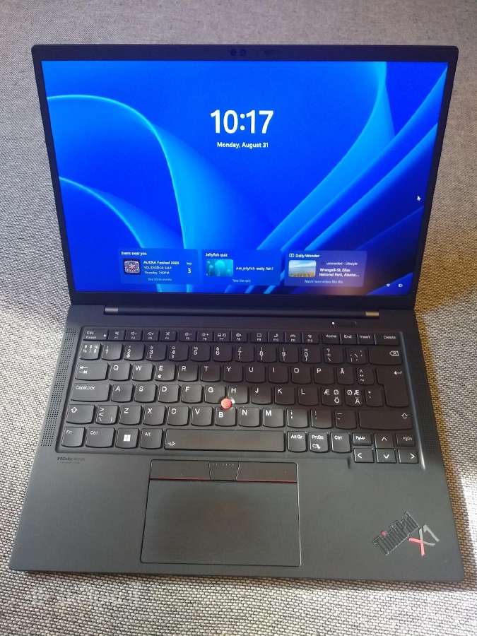 X1 9gen Carbon i5-1135/16/500 - nuotraukos Nr. 2