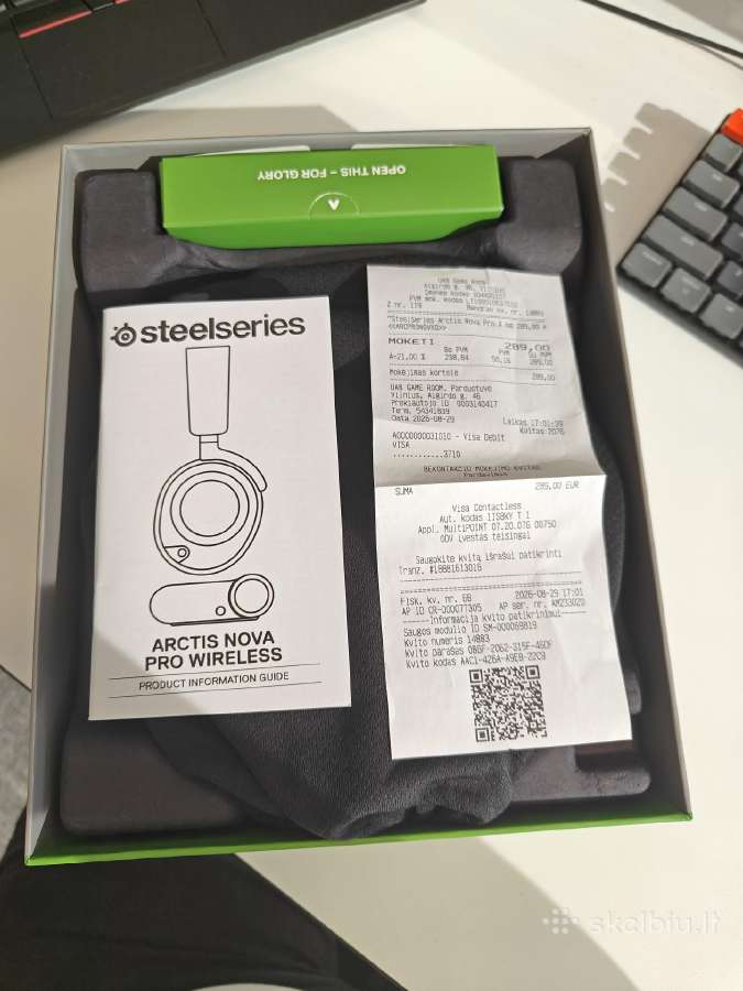 Steelseries Arctis Nova Pro X - nuotraukos Nr. 2