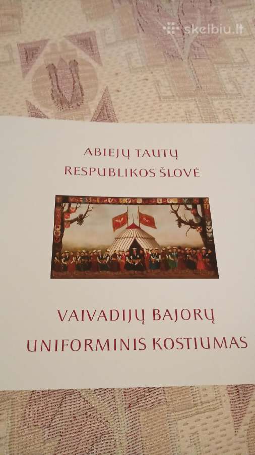 Vaivadijų bajorų uniforminis kostiumas - nuotraukos Nr. 2