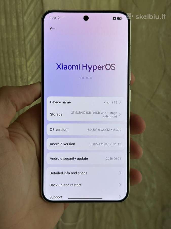 Xiaomi 15 512gb kaip naujas! - nuotraukos Nr. 8