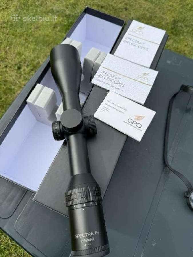 Optinis taikiklis Gpo Spectra 6x 2-12x50i (G4i) - nuotraukos Nr. 3