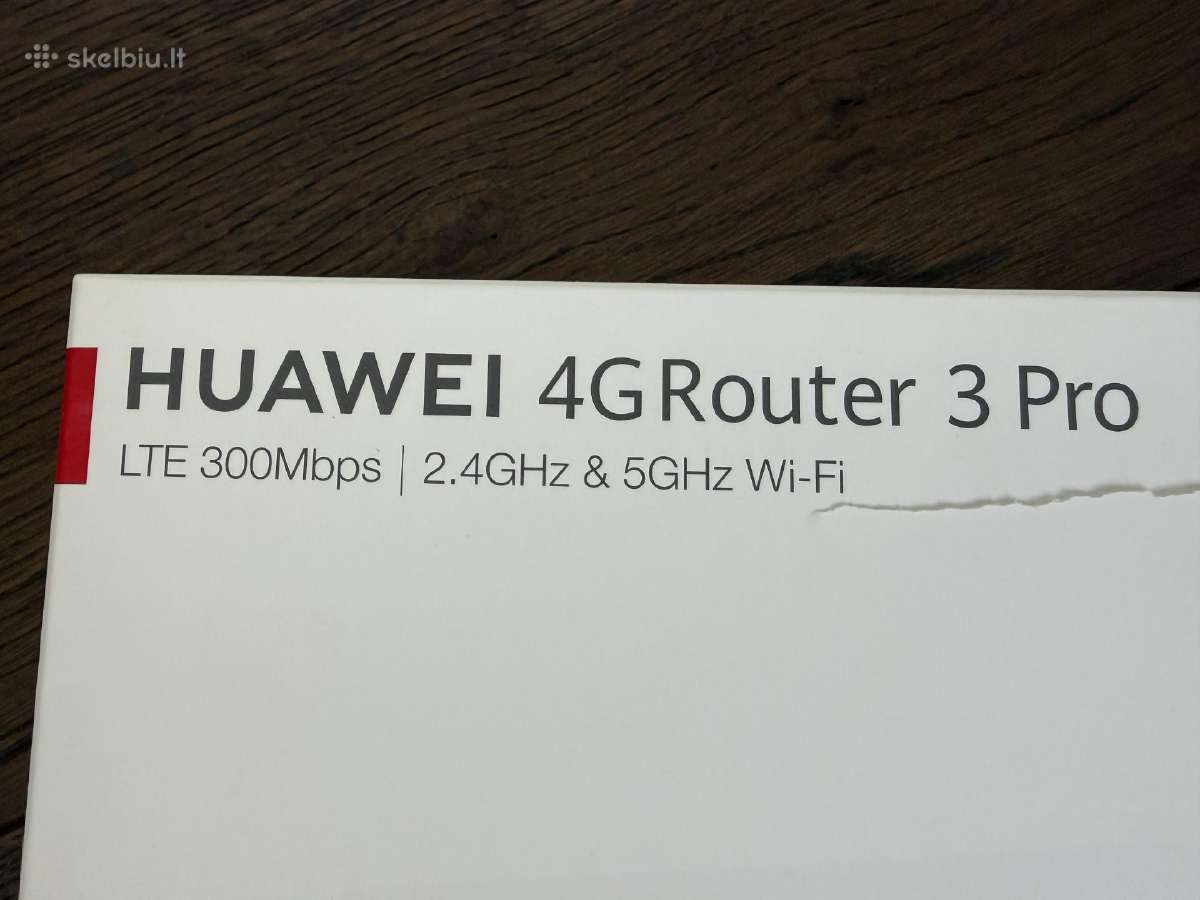 Huawei 4G Router 3 Pro maršrutizatorius - nuotraukos Nr. 2
