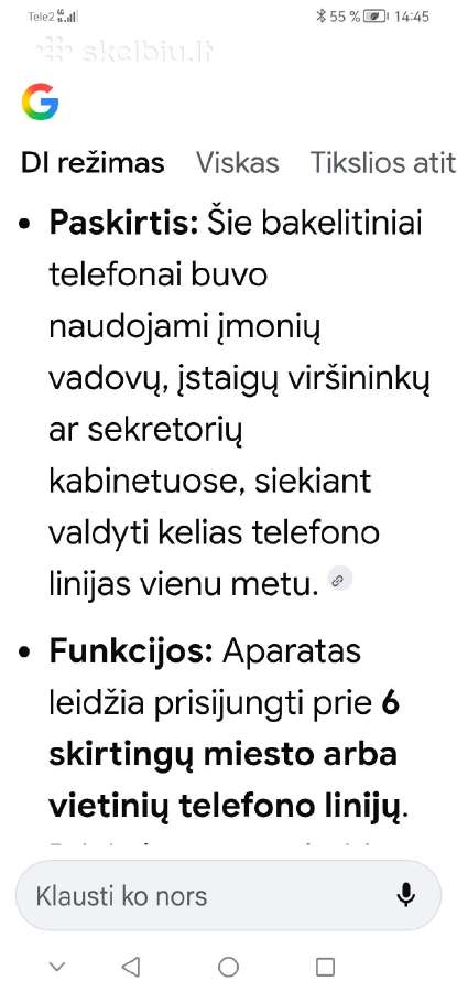Telefonas Kd-6,komutatorius - nuotraukos Nr. 7