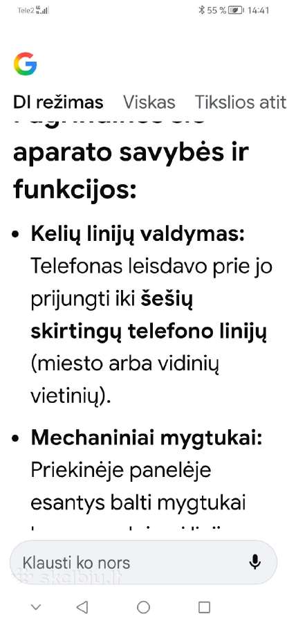 Telefonas Kd-6,komutatorius - nuotraukos Nr. 8