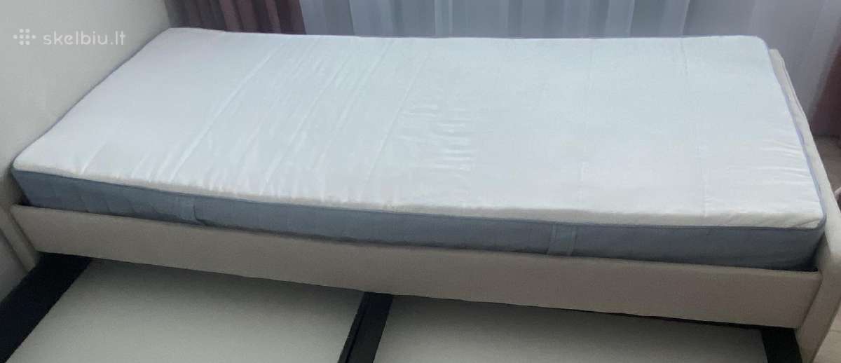 Ikea spyruoklinis čiužinys 90x200 cm - nuotraukos Nr. 2