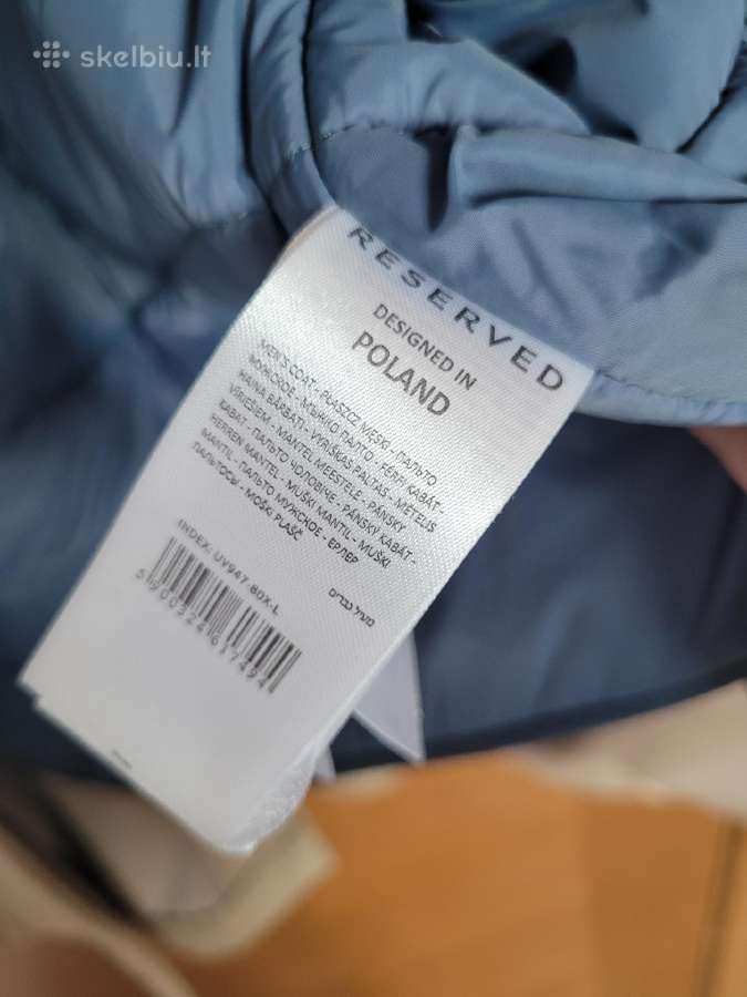 Lietpaltis ,Reserved", L dydis - nuotraukos Nr. 3