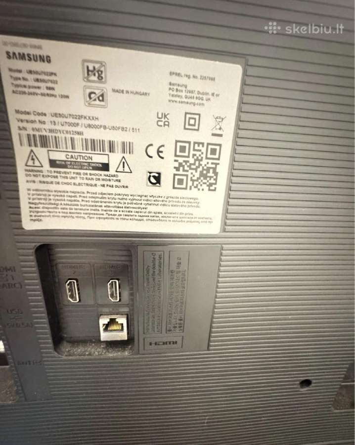 Samsung televizorius - nuotraukos Nr. 2