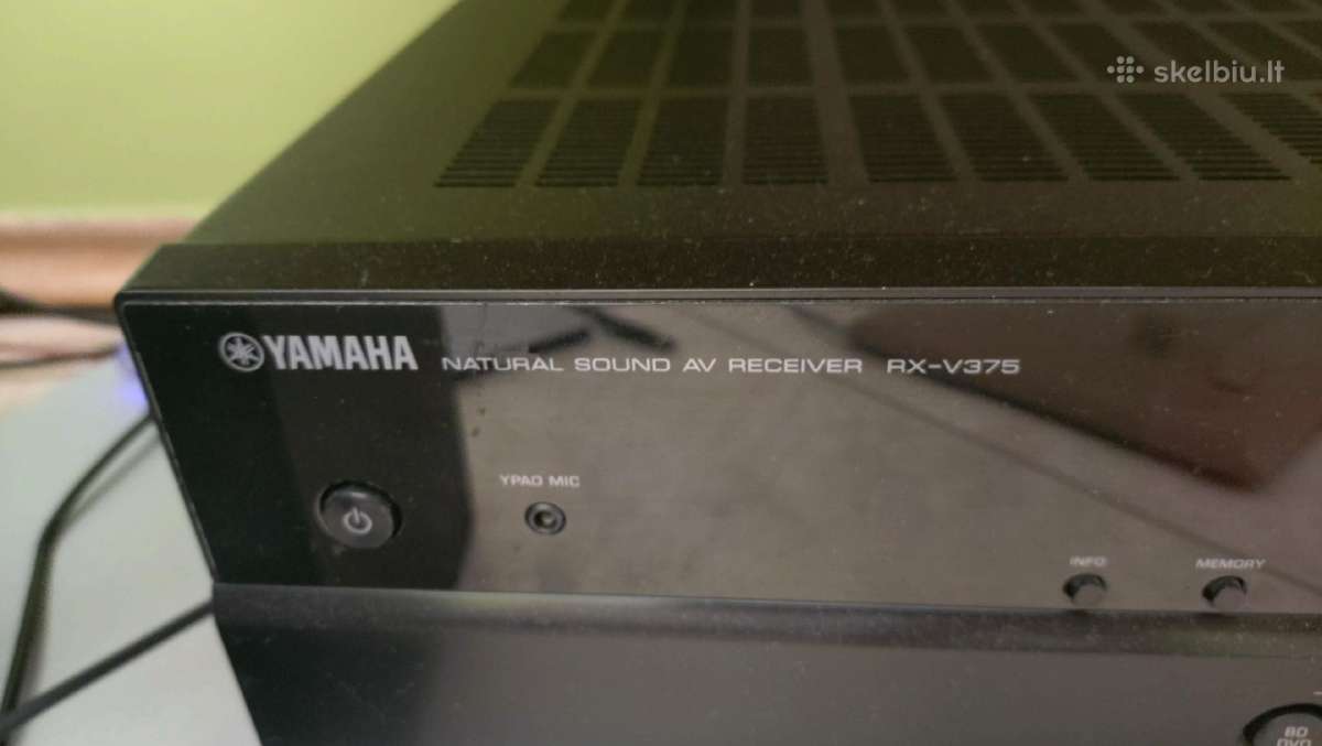 Yamaha Rx-v375 - nuotraukos Nr. 2
