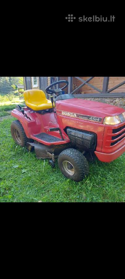 Sodo traktorius honda 4514 - nuotraukos Nr. 3