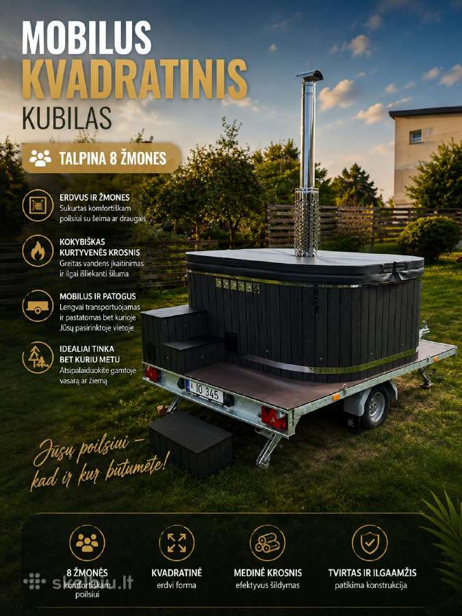 Mobilios pirties ir kubilo nuoma - nuotraukos Nr. 2