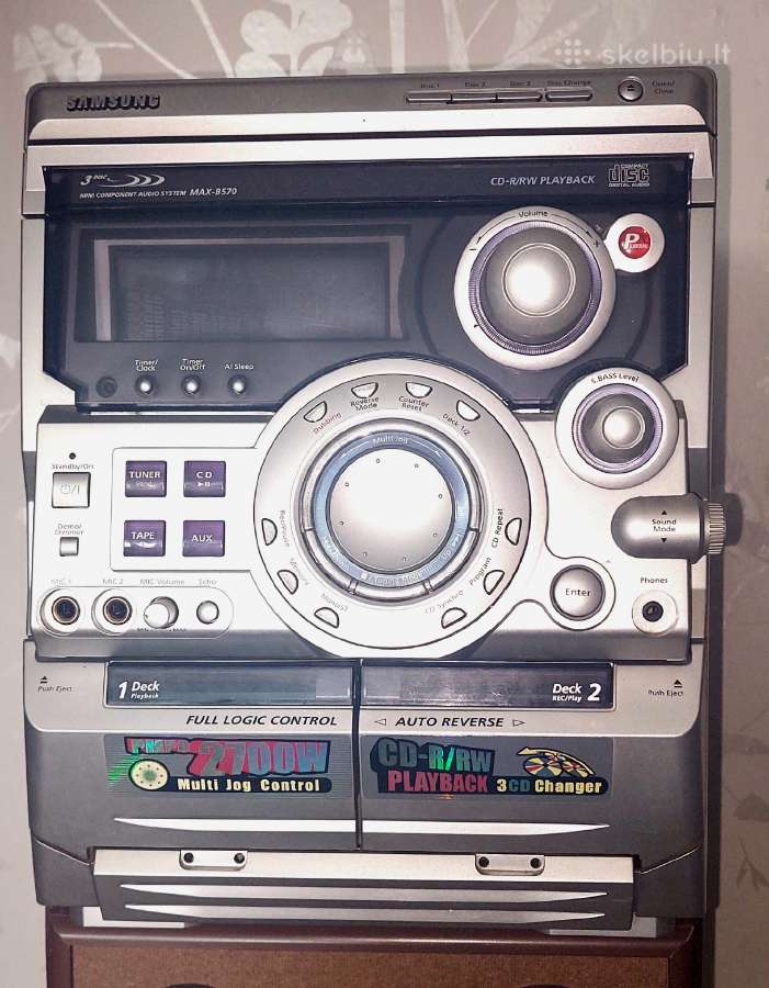 Muzikinis centras Samsung B570 - nuotraukos Nr. 2