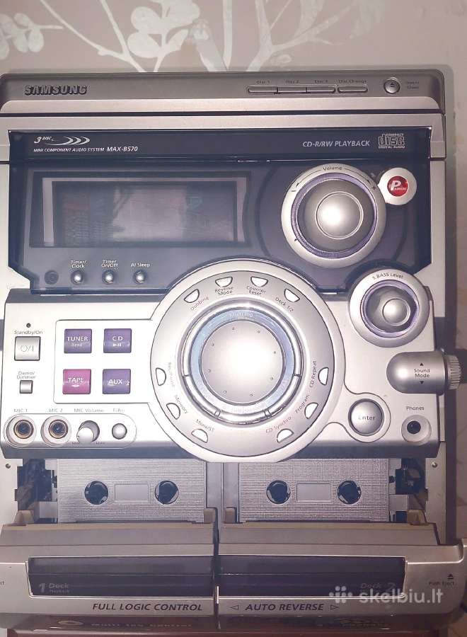 Muzikinis centras Samsung B570 - nuotraukos Nr. 4