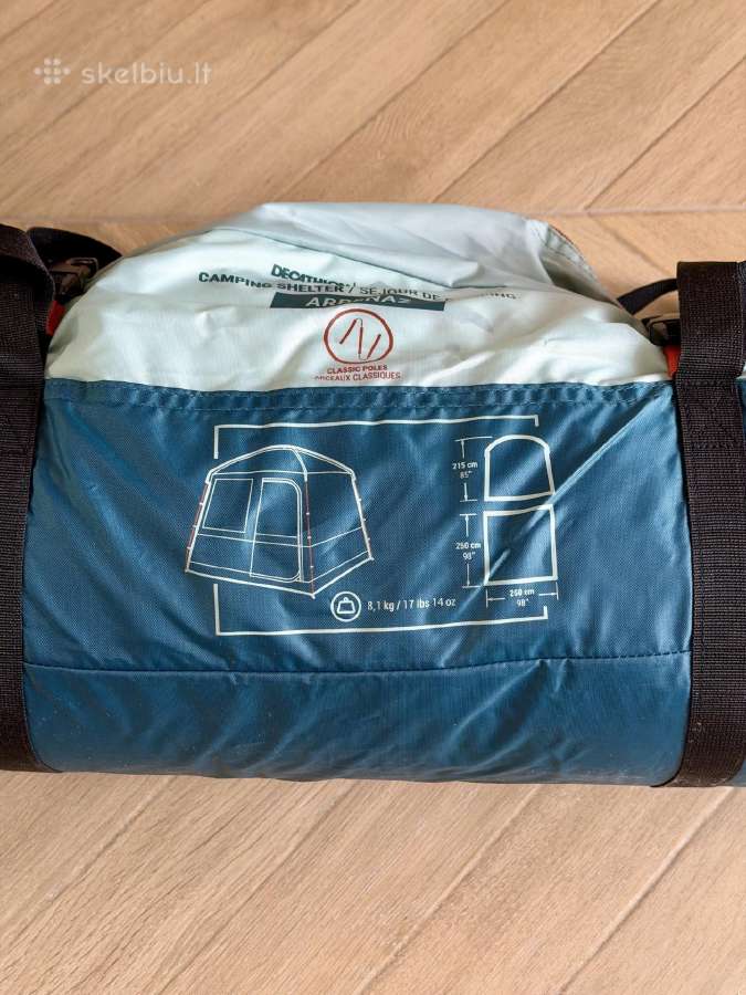 Quechua Arpenaz 4 stovyklavimo pavėsinė - nuotraukos Nr. 2
