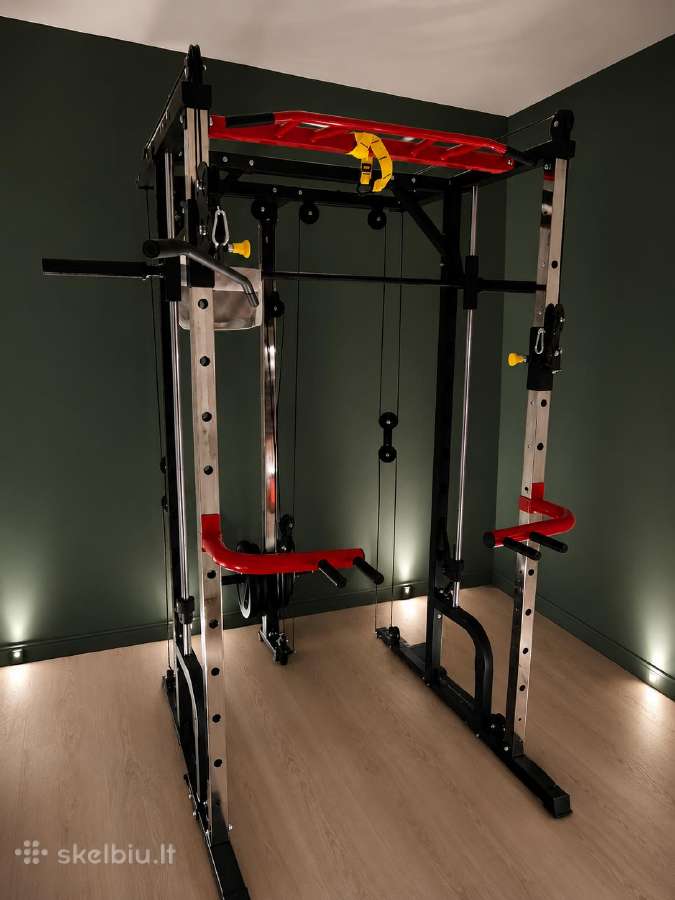 Power rack, Pritūpimų stovas, jėgos narvas - nuotraukos Nr. 2
