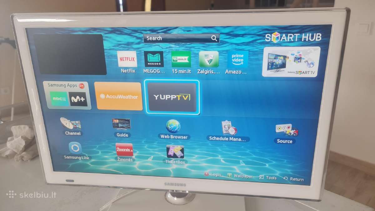 22" televizorius Samsung. Baltos spalvos - nuotraukos Nr. 5