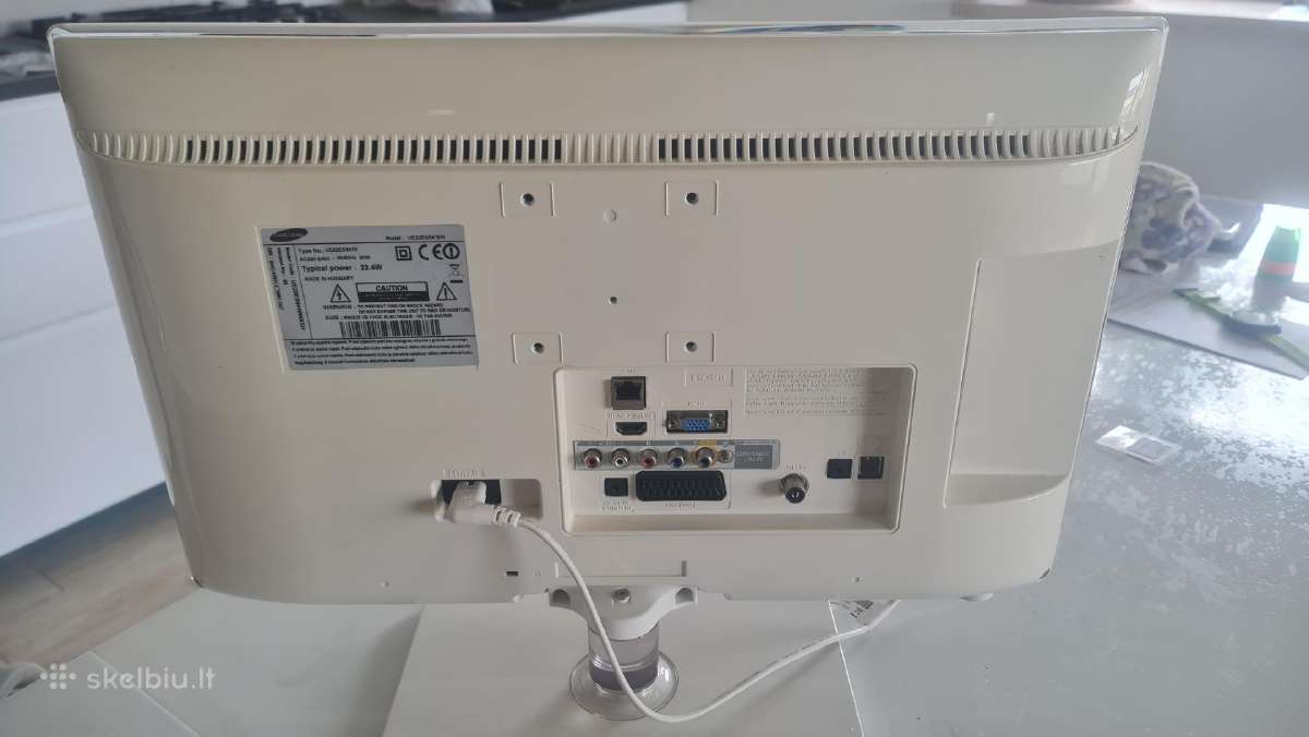 22" televizorius Samsung. Baltos spalvos - nuotraukos Nr. 10