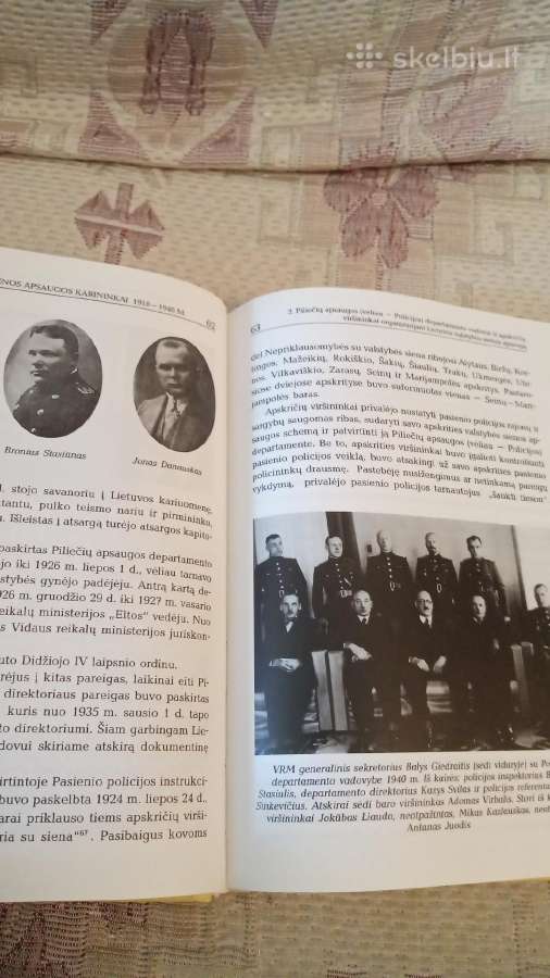 Lietuvos sienos apsaugos karininkai 1918 - 1940 m - nuotraukos Nr. 14