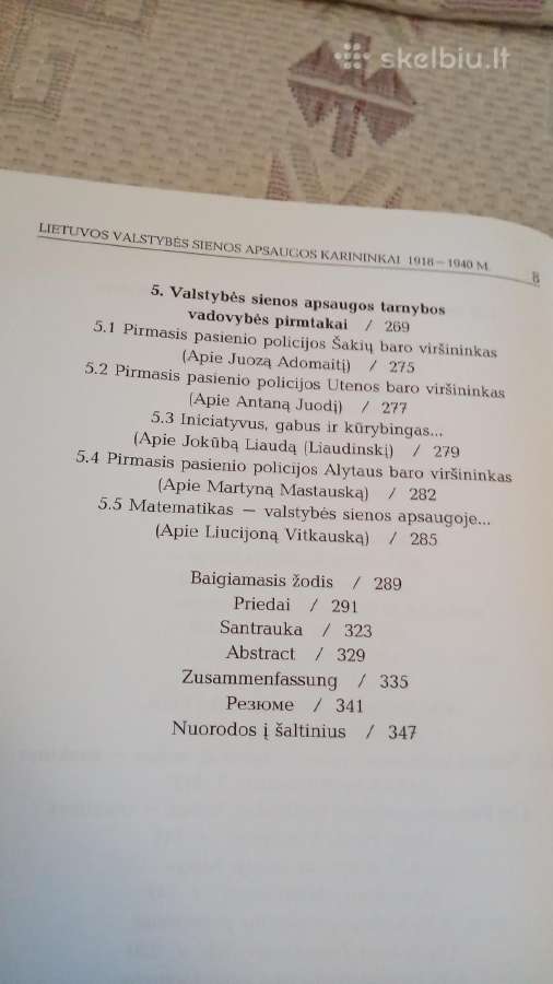 Lietuvos sienos apsaugos karininkai 1918 - 1940 m - nuotraukos Nr. 8
