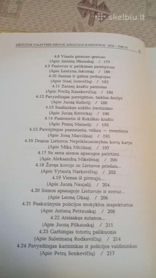 Lietuvos sienos apsaugos karininkai 1918 - 1940 m - nuotraukos Nr. 6