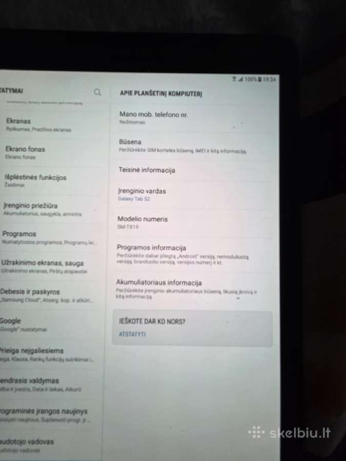 Samsung planšetė - nuotraukos Nr. 2