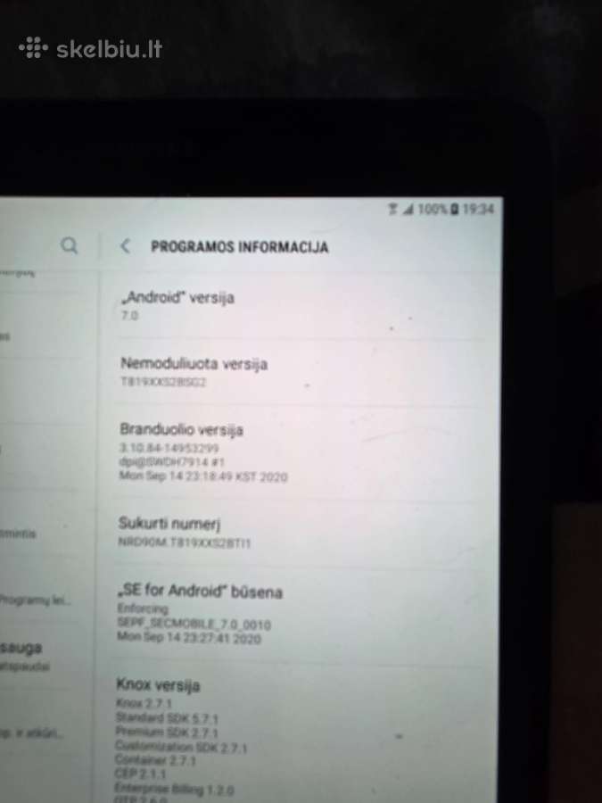 Samsung planšetė - nuotraukos Nr. 3