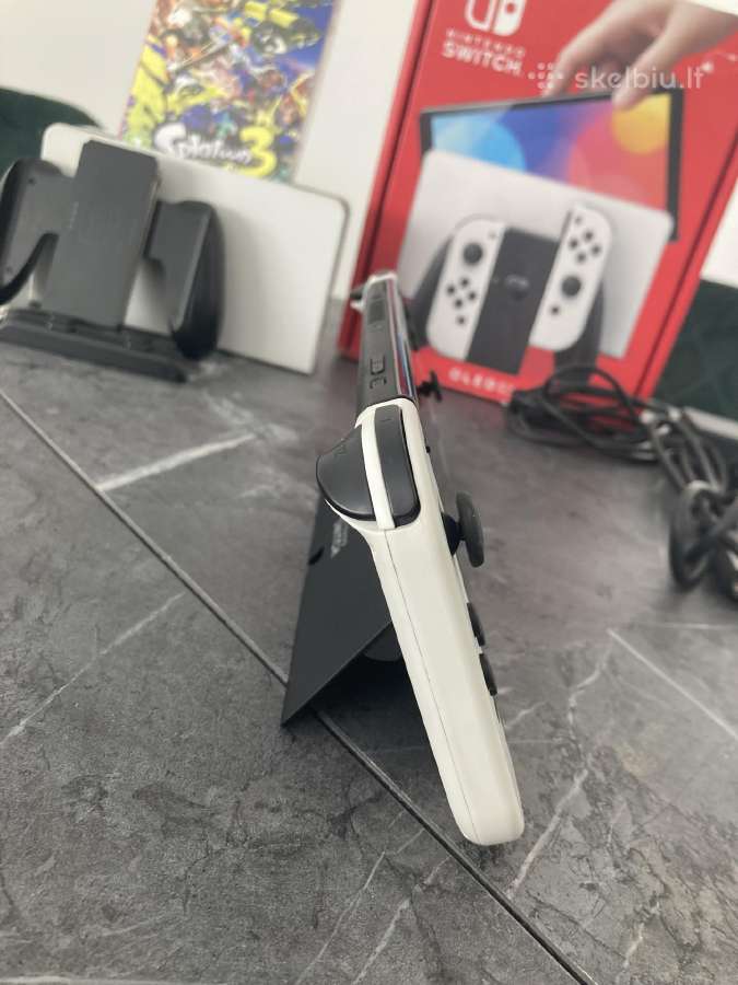 Nintendo Switch Oled 64gb + Splatoon 3 - nuotraukos Nr. 2