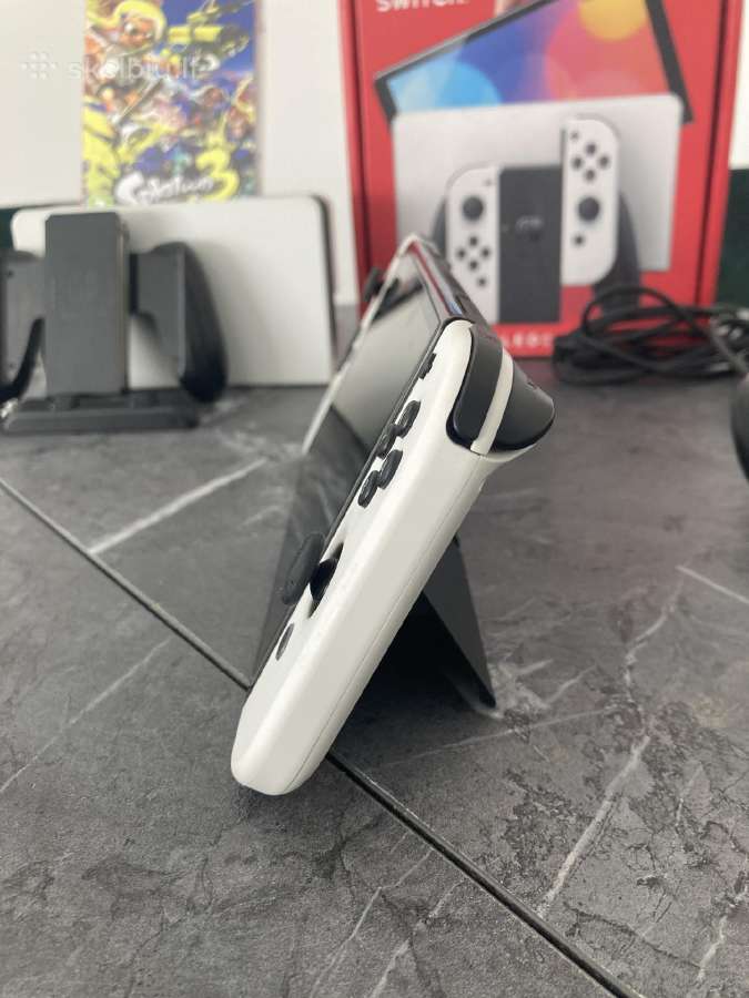 Nintendo Switch Oled 64gb + Splatoon 3 - nuotraukos Nr. 4
