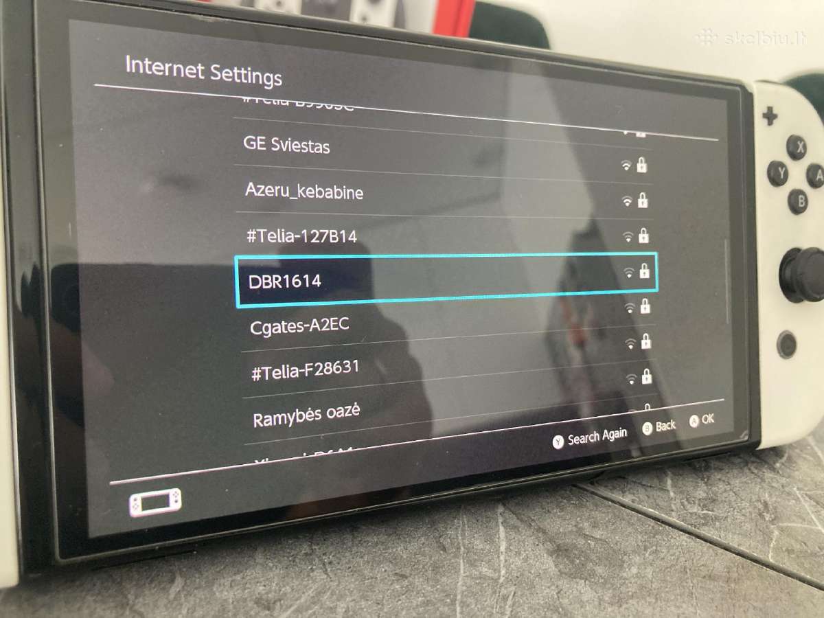 Nintendo Switch Oled 64gb + Splatoon 3 - nuotraukos Nr. 6