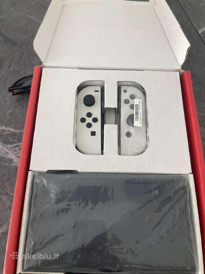 Nintendo Switch Oled 64gb + Splatoon 3 - nuotraukos Nr. 7