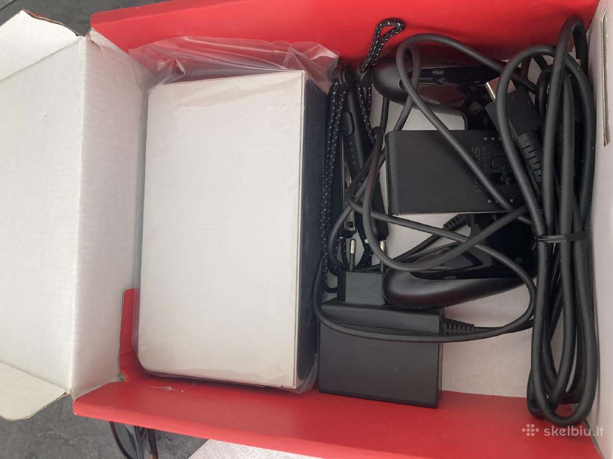 Nintendo Switch Oled 64gb + Splatoon 3 - nuotraukos Nr. 8