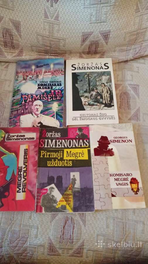 Žoržas Simenonas 5 knygos - nuotraukos Nr. 6