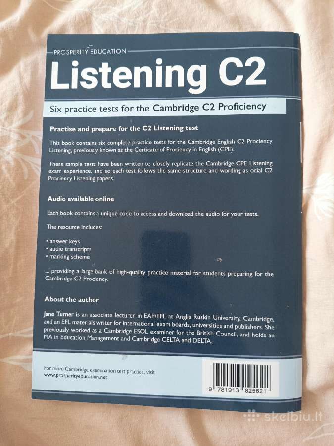 Listening C2 – anglų kalbos klausymo testų knyga - nuotraukos Nr. 2