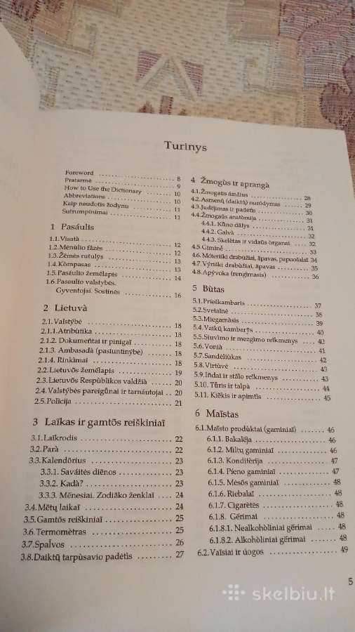 Lithuanian Pictorial Dictionary - nuotraukos Nr. 3