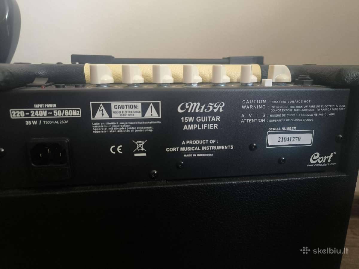 Elektrinė gitara ir stiprintuvas - nuotraukos Nr. 3