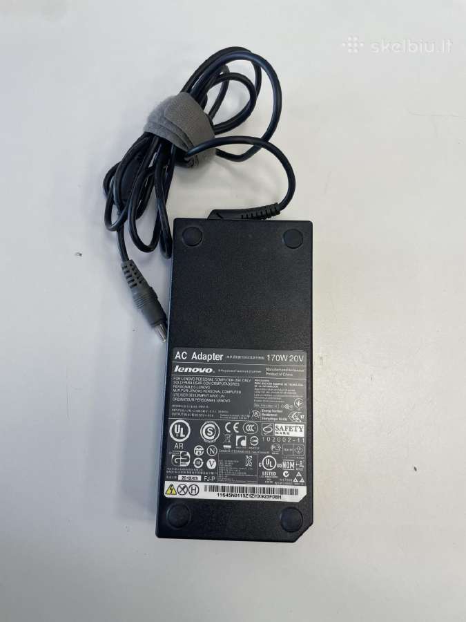 Originalūs Lenovo pakrovėjai 170w , 90w, 65w, 45w - nuotraukos Nr. 8