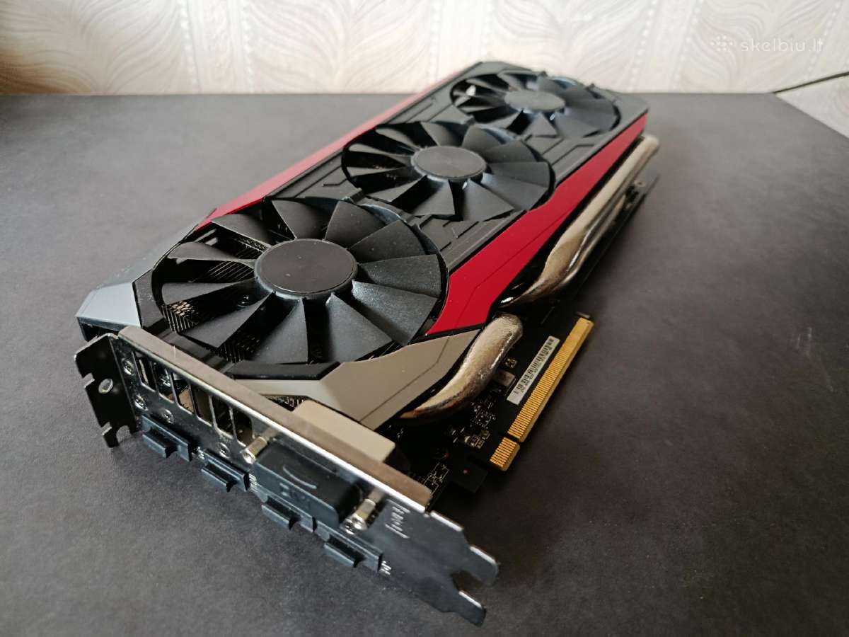 Asus Strix Radeon R9 390 Oc 8gb Gddr5 - nuotraukos Nr. 3
