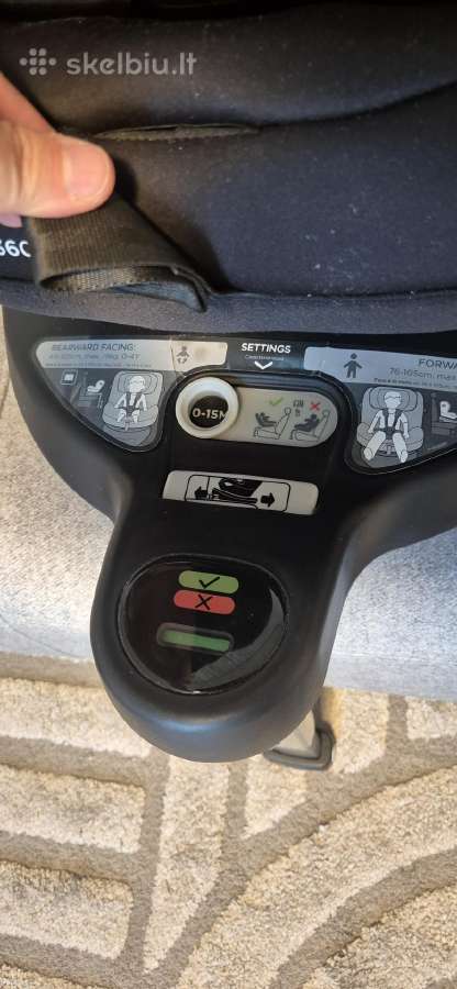 Autokėdutė Joie i spin 360, 0-18kg - nuotraukos Nr. 7