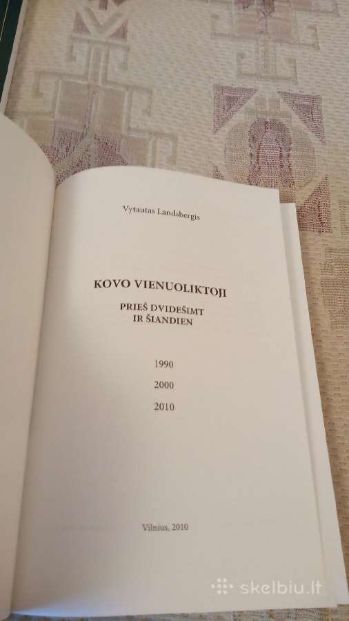 Vytautas Landsbergis 4 knygos - nuotraukos Nr. 4