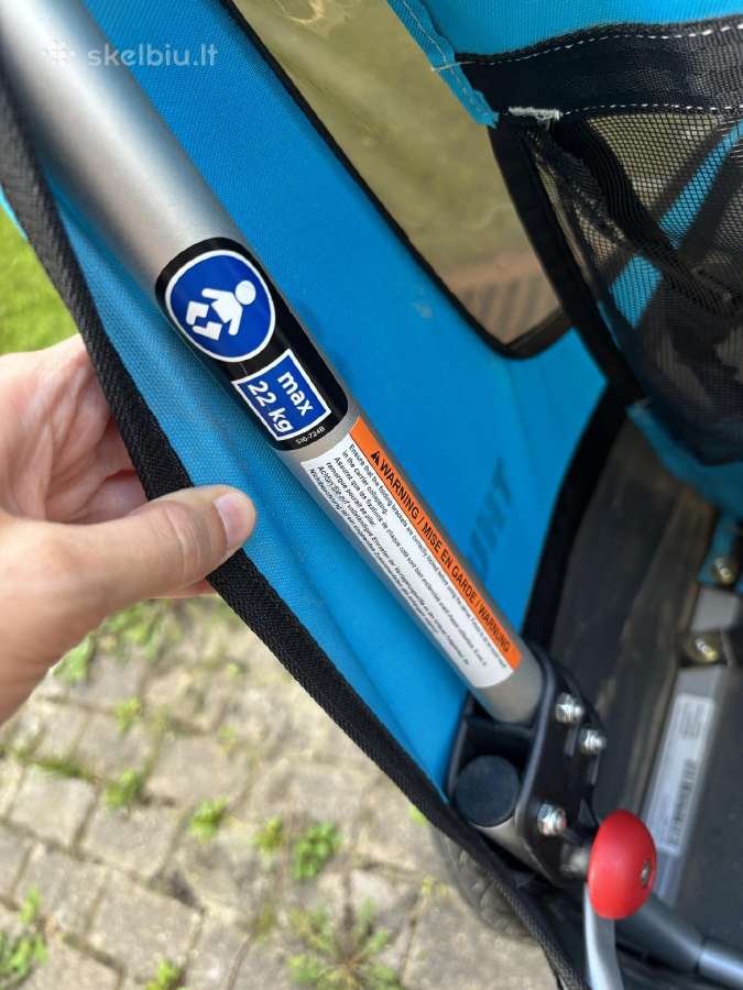 Thule Coaster XT dvivietė dviračio priekaba - nuotraukos Nr. 8