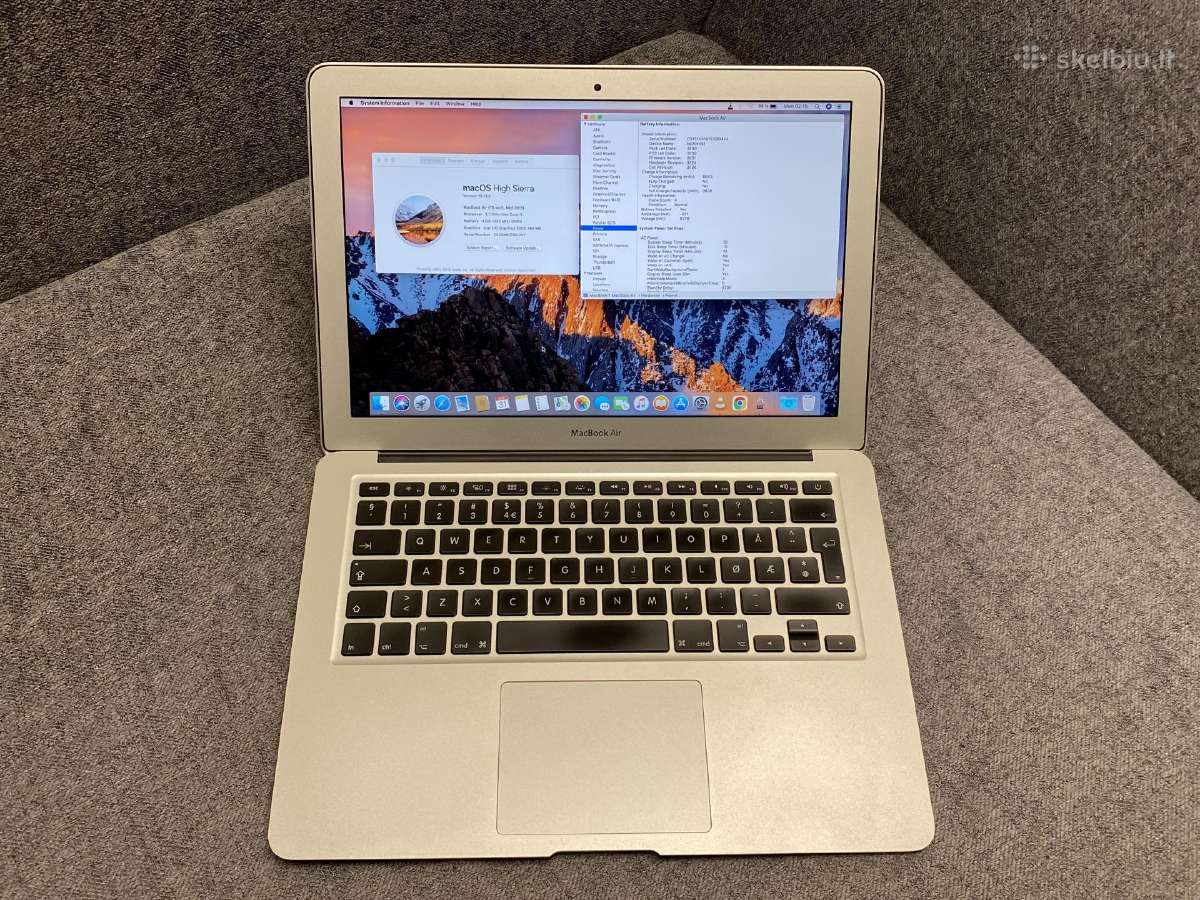 Apple MacBook Air i5/ 256gb/ 4gb/ 13:55val - nuotraukos Nr. 5