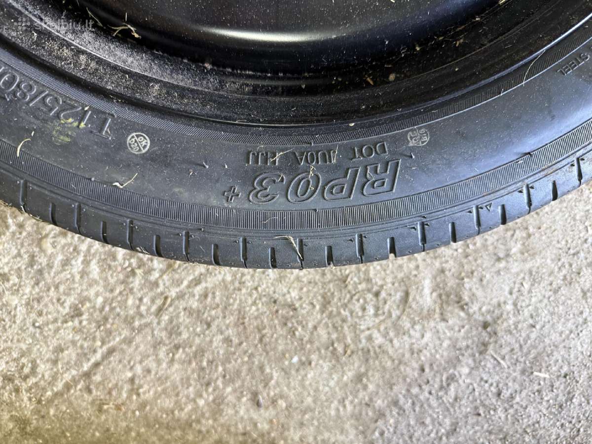 Volvo atsarginį ratą („tabletę“) R18 - nuotraukos Nr. 4