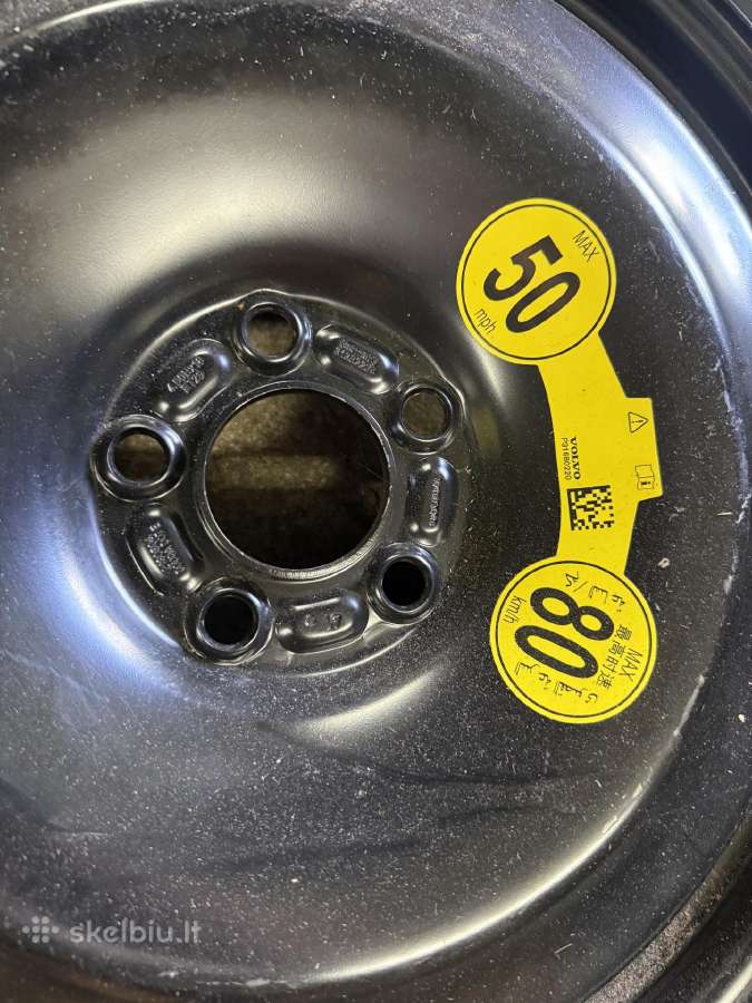 Volvo atsarginį ratą („tabletę“) R18 - nuotraukos Nr. 9