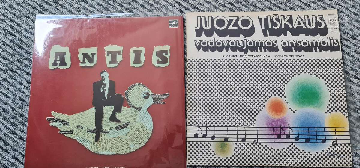 Vinilinės plokštelės Lp - nuotraukos Nr. 6