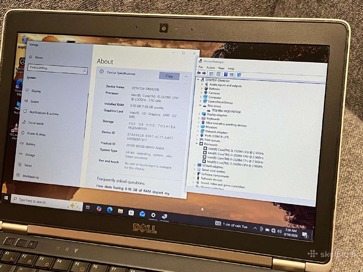 Dell Latitude E6220 - nuotraukos Nr. 9