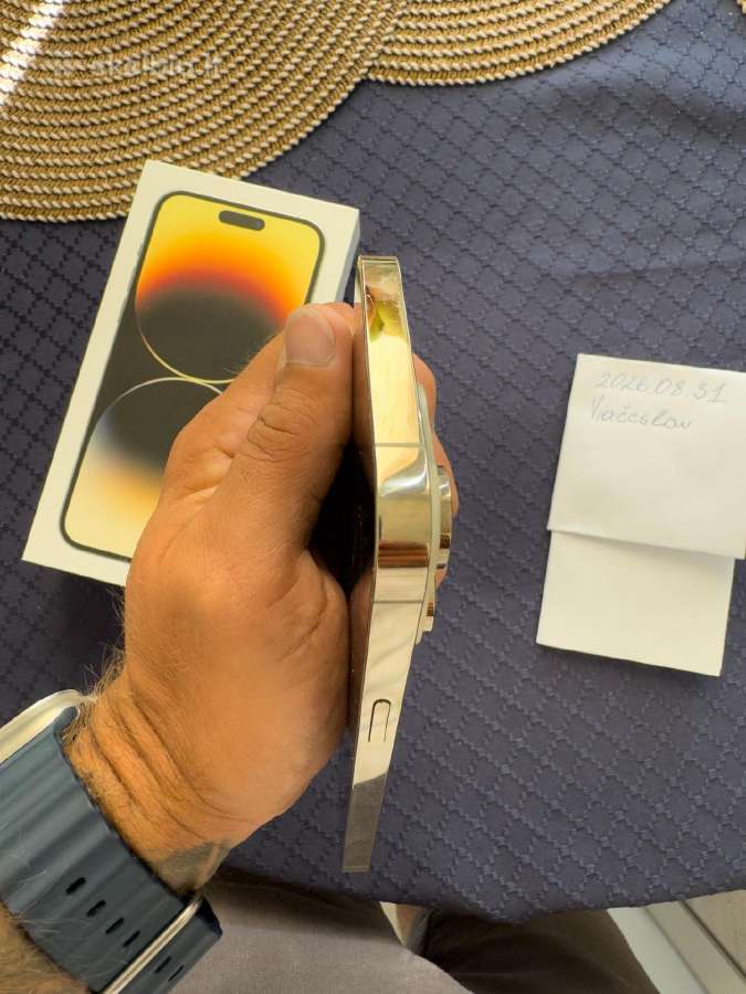 iPhone 14 Pro Max 128gb Gold Ideali būklė - nuotraukos Nr. 7